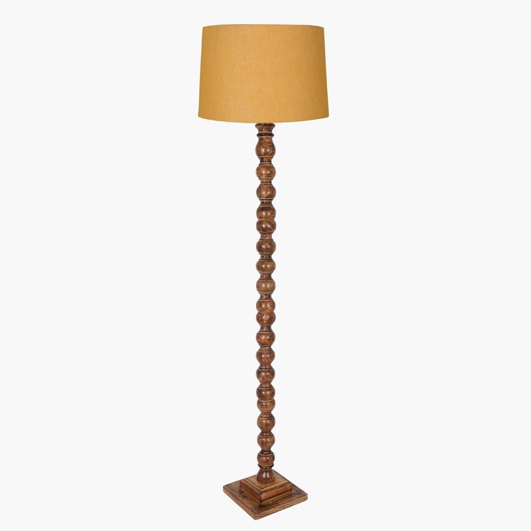 HOMESAKE Wooden Floor Lamp