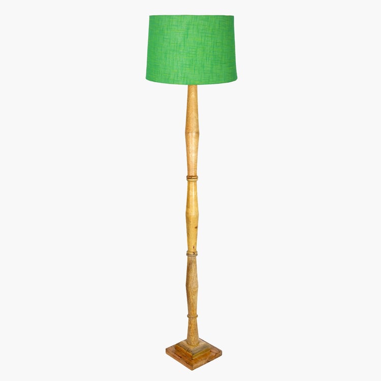 HOMESAKE Wooden Floor Lamp