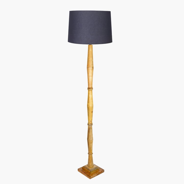 HOMESAKE Wooden Floor Lamp