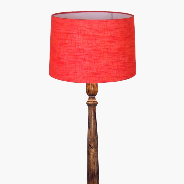 HOMESAKE Wooden Floor Lamp