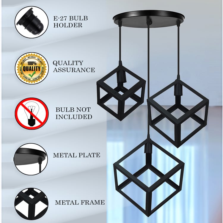 HOMESAKE Metal Cluster Pendant Lamp