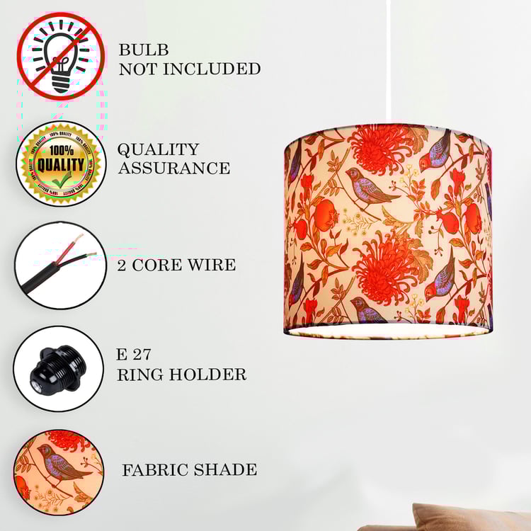 HOMESAKE Fabric Hanging Lamp