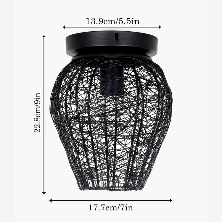 HOMESAKE Metal Ceiling Lamp