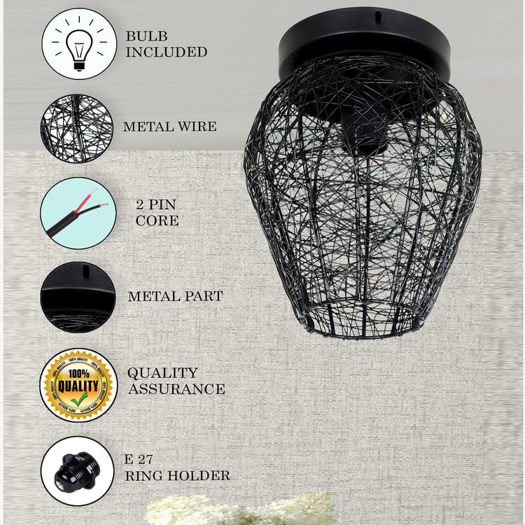 HOMESAKE Metal Ceiling Lamp