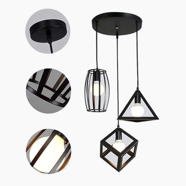 HOMESAKE Metal Cluster Ceiling Light