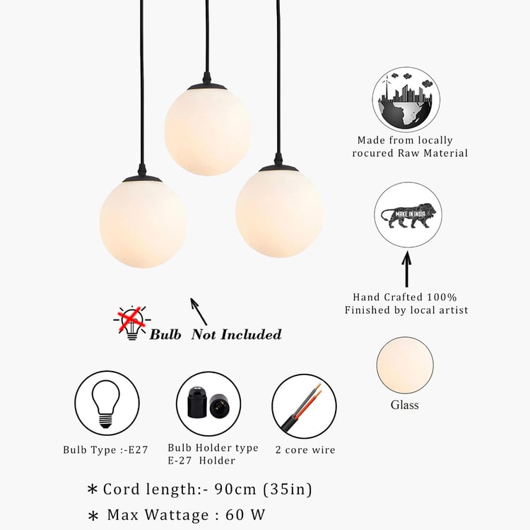 HOMESAKE Metal Cluster Ceiling Lamp