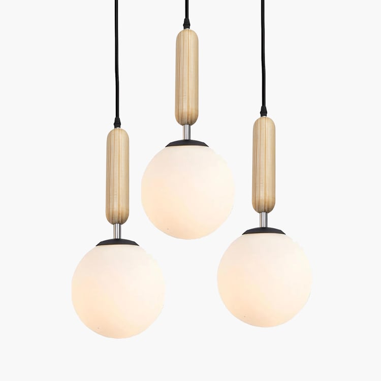 HOMESAKE Glass Cluster Ceiling Light