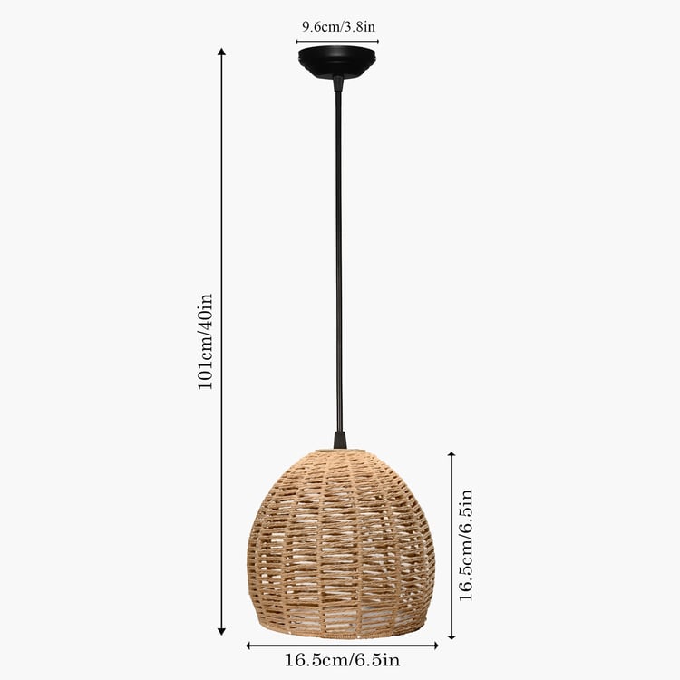 HOMESAKE Metal Hanging Lamp