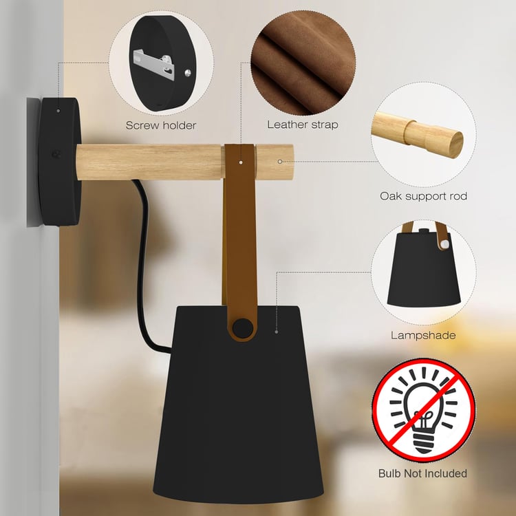HOMESAKE Metal Wall Lamp