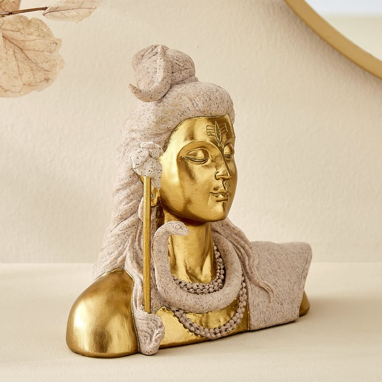 Enlighten Sand Polyresin Shiva Figurine