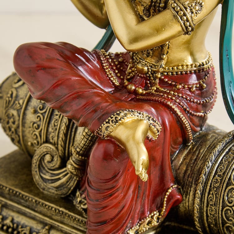 Alpana Ojas Polyresin Krishna with Flute Figurine