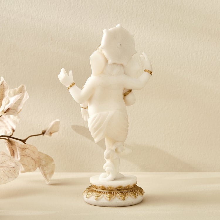 Enlighten Amudha Polyresin Dancing Ganesha Figurine