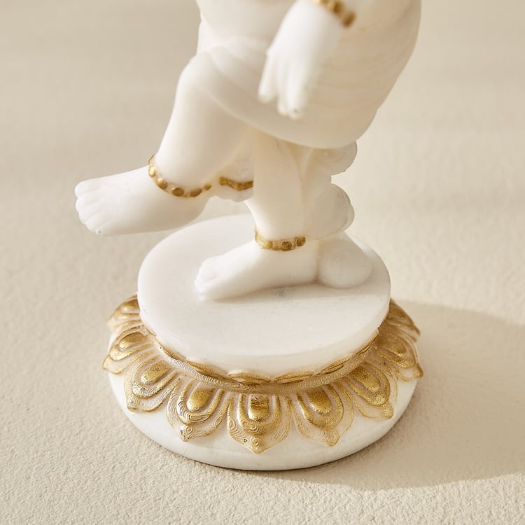 Enlighten Amudha Polyresin Dancing Ganesha Figurine