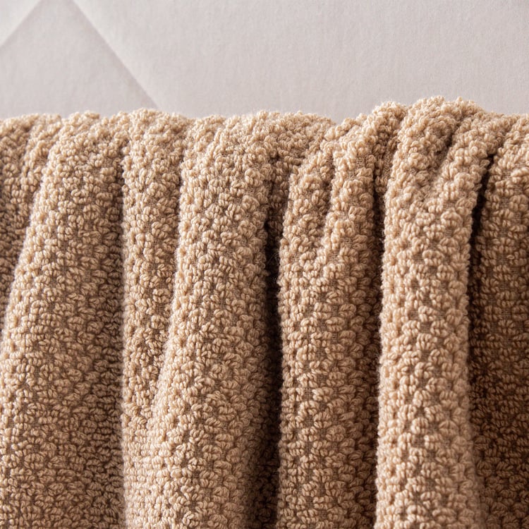 Colour Refresh Essense Popcorn Cotton Bath Towel - 70x140cm