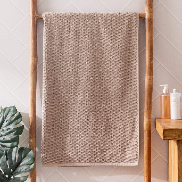 Colour Refresh Essense Popcorn Cotton Bath Towel - 140x70cm