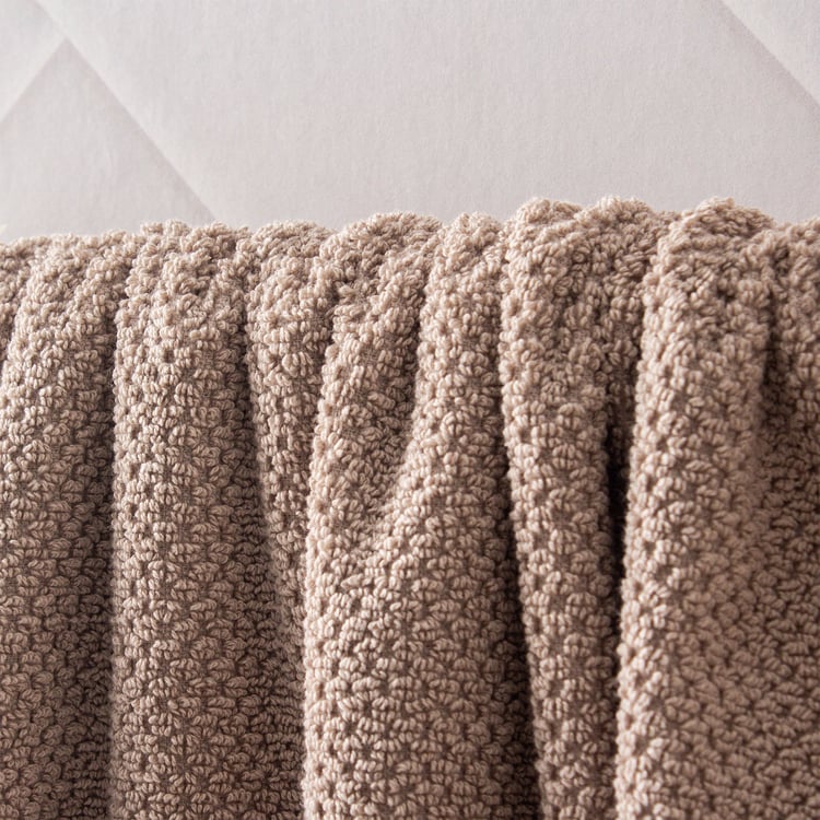 Colour Refresh Essense Popcorn Cotton Bath Towel - 140x70cm