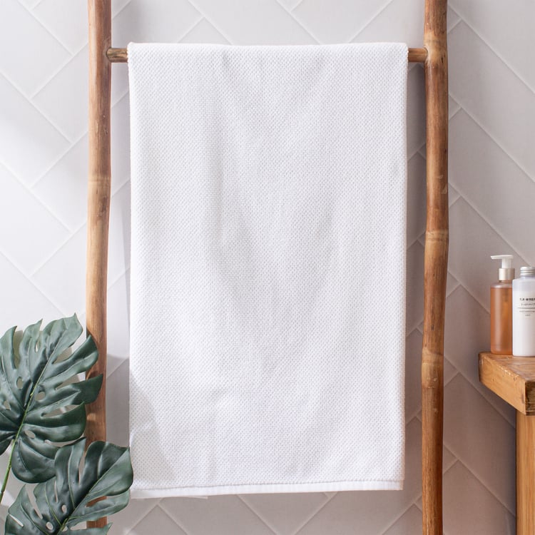 Colour Refresh Essense Popcorn Cotton Bath Towel - 140x70cm