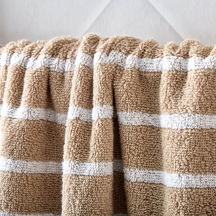 Colour Refresh Essense Cotton Stripe Bath Towel - 70x140cm