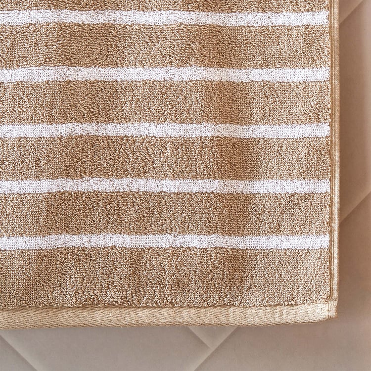Colour Refresh Essense Cotton Stripe Bath Towel - 70x140cm