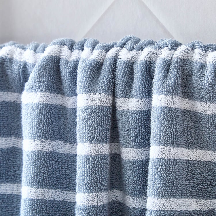 Colour Refresh Essense Cotton Stripe Bath Towel - 70x140cm