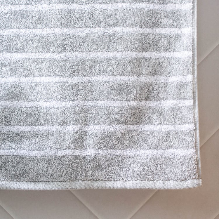 Colour Refresh Essense Set of 2 Cotton Striped Hand Towel - 60x40cm
