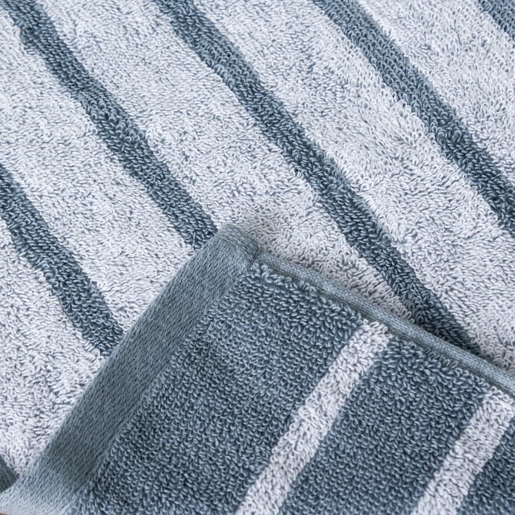 Colour Refresh Essense Set of 2 Cotton Striped Face Towels - 30x30cm