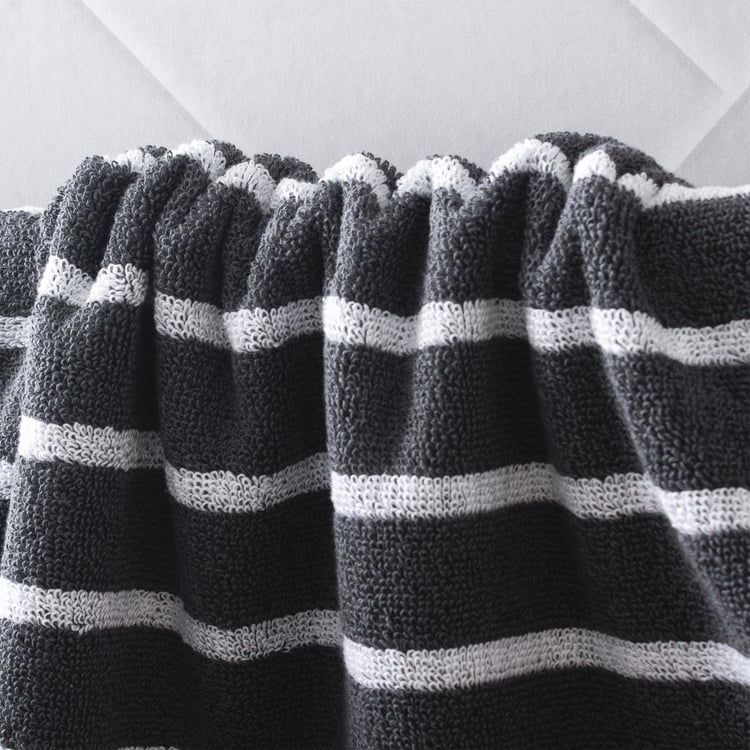 Colour Refresh Essense Set of 2 Cotton Striped Hand Towel - 40x60cm