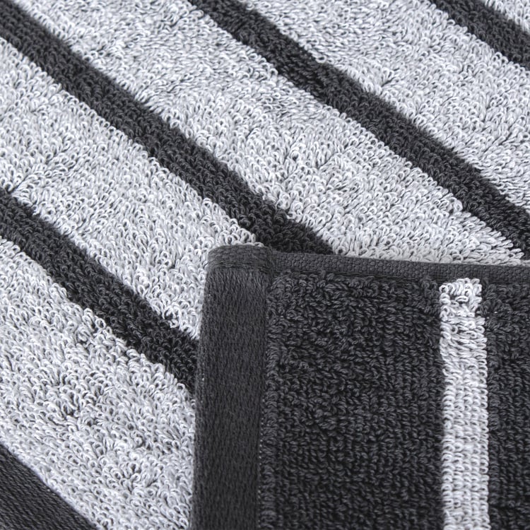 Colour Refresh Essense Set of 2 Cotton Striped Face Towels - 30x30cm