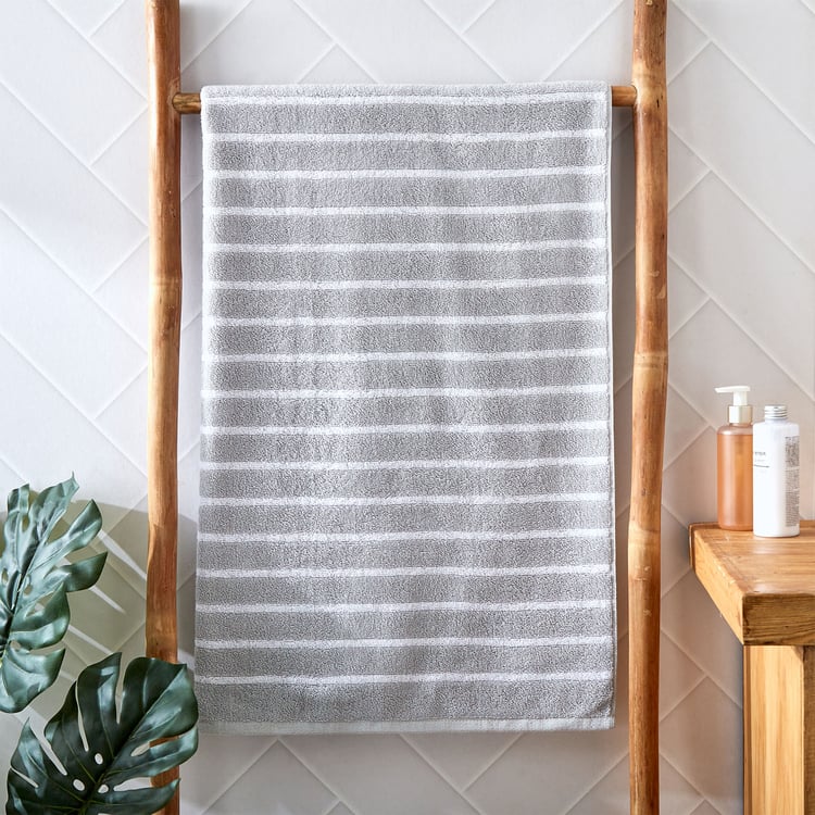 Colour Refresh Essense Cotton Stripe Bath Towel - 70x140cm