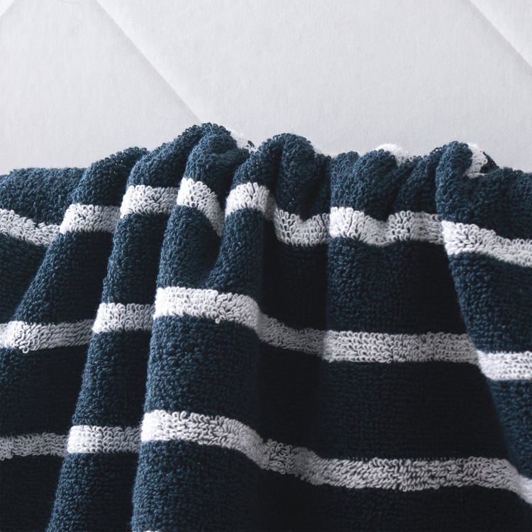 Colour Refresh Essense Set of 2 Cotton Striped Hand Towel - 60x40cm