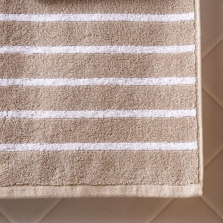 Colour Refresh Essense Set of 2 Cotton Striped Hand Towel - 60x40cm