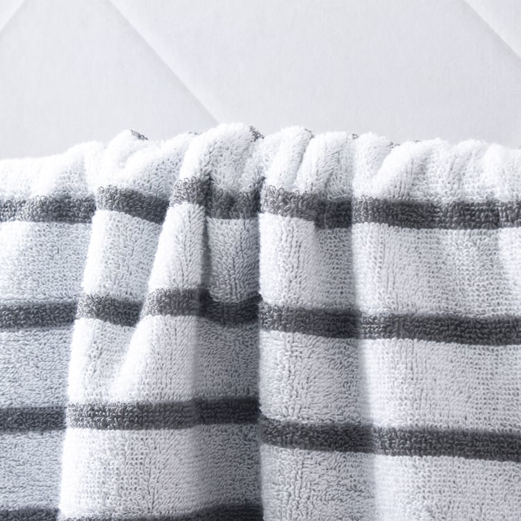 Colour Refresh Essense Set of 2 Cotton Striped Hand Towel - 40x60cm