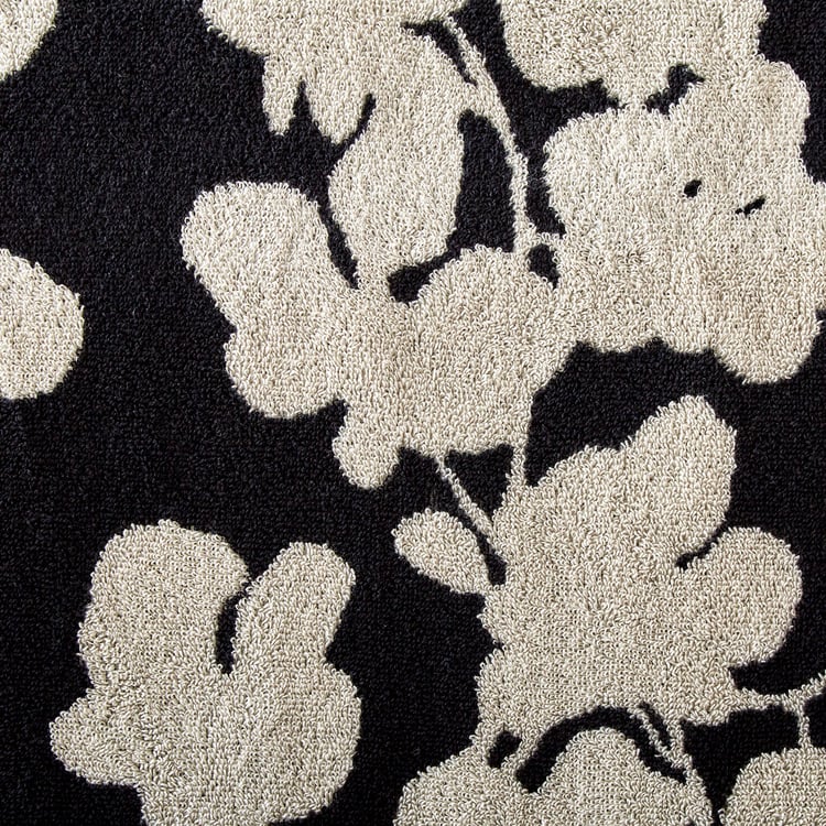 Nova Ecliptic Saga Floral Cotton Jacquard Bath Towel - 70x140cm