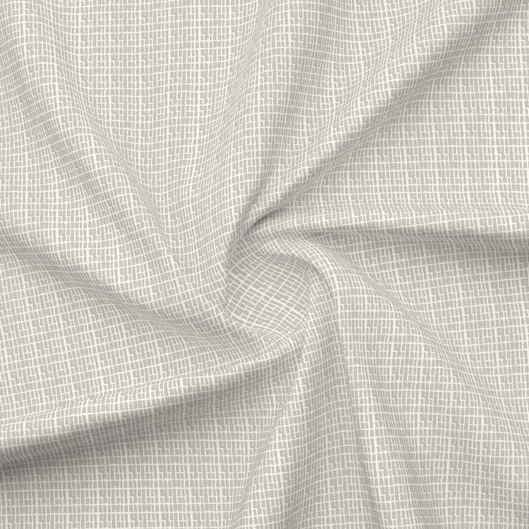 BOUTIQUE LIVING Cottage Garden Cotton 300TC Geometric Print 2Pcs Single Bedsheet Set