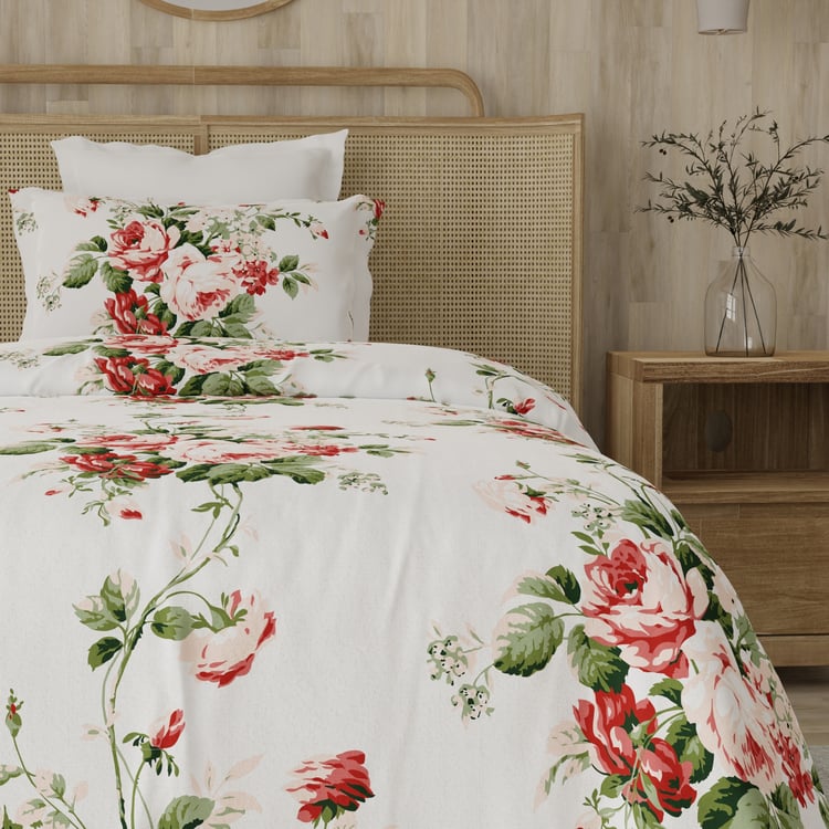 LAYERS Zen 225TC Floral Print 2Pcs Single Bedsheet Set