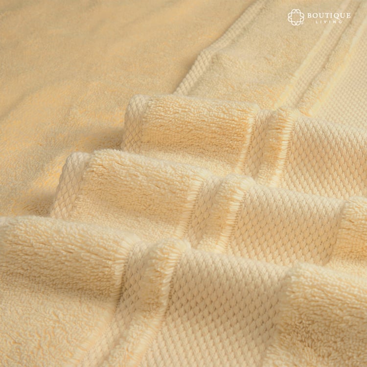 BOUTIQUE LIVING Platinum Pulse Cotton Bath Towel - 150x75cm