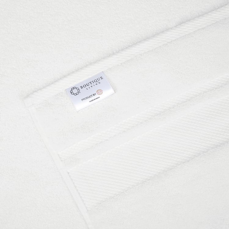 BOUTIQUE LIVING Platinum Pulse Cotton Bath Towel - 150x75cm