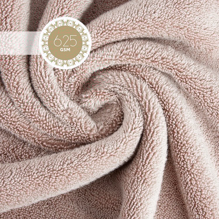 BOUTIQUE LIVING Platinum Pulse Cotton Bath Towel - 150x75cm