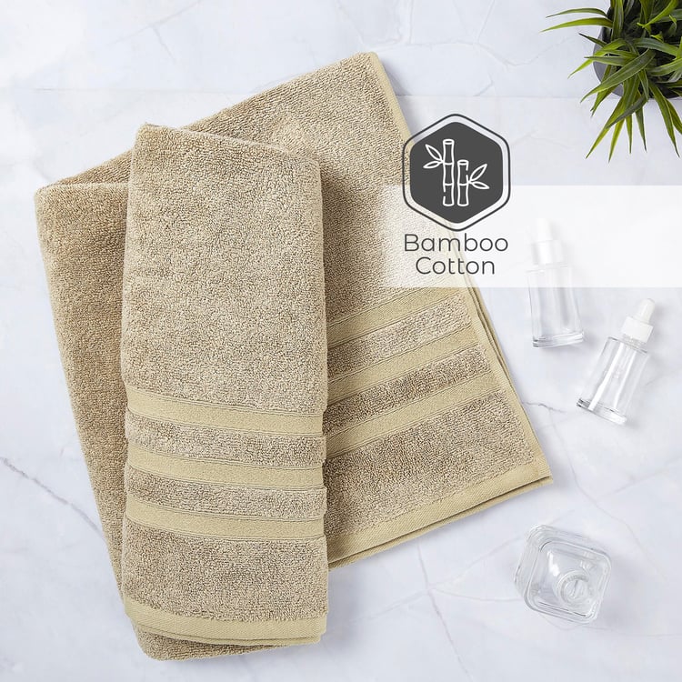 BOUTIQUE LIVING Zen Bamboo Cotton Bath Towel - 150x75cm