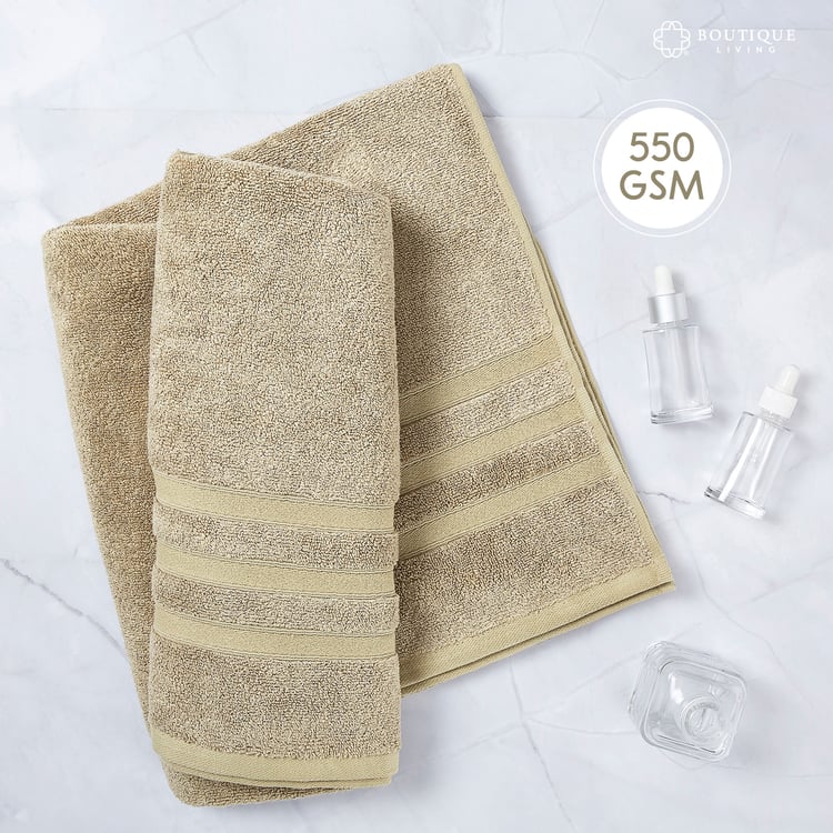 BOUTIQUE LIVING Zen Bamboo Cotton Bath Towel - 150x75cm