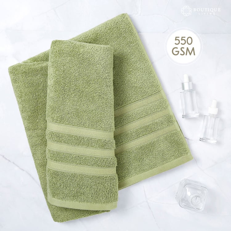 BOUTIQUE LIVING Zen Cotton Bamboo Bath Towel - 150x75cm