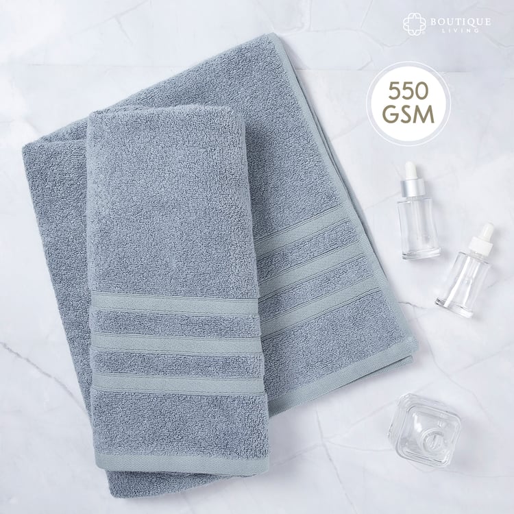 BOUTIQUE LIVING Zen Cotton Bamboo Bath Towel - 150x75cm