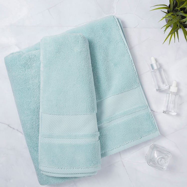 BOUTIQUE LIVING Platinum Pulse Cotton Bath Towel - 150x75cm