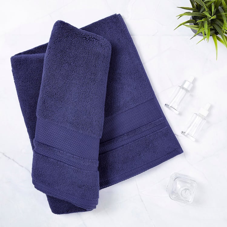 BOUTIQUE LIVING Platinum Pulse Cotton Bath Towel - 150x75cm