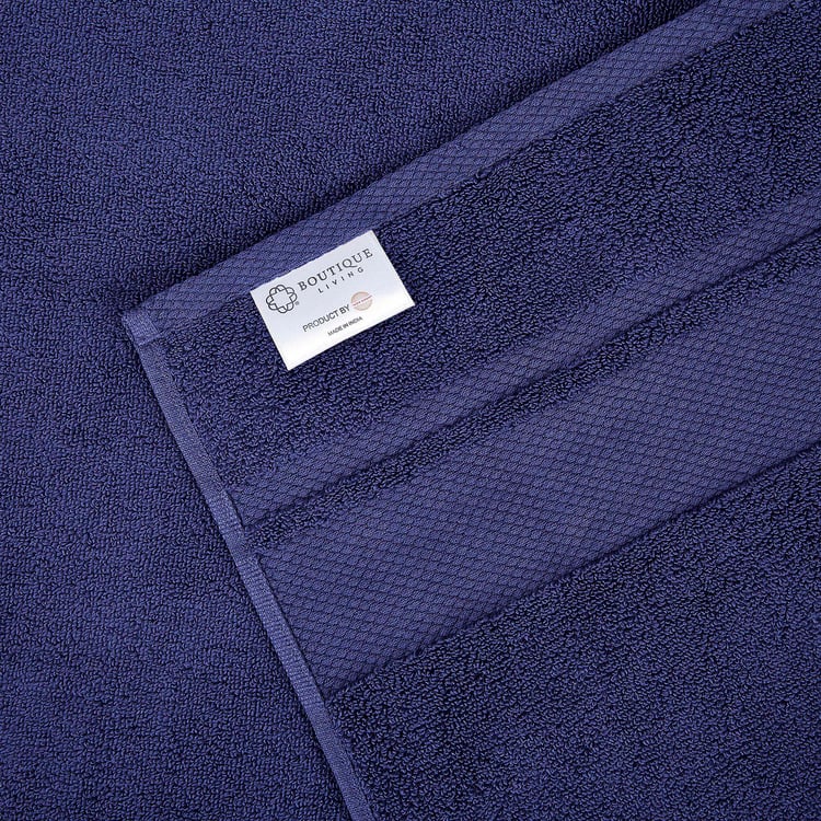 BOUTIQUE LIVING Platinum Pulse Cotton Bath Towel - 150x75cm