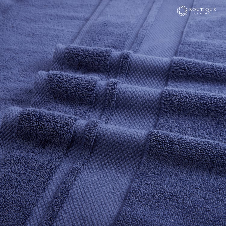 BOUTIQUE LIVING Platinum Pulse Cotton Bath Towel - 150x75cm