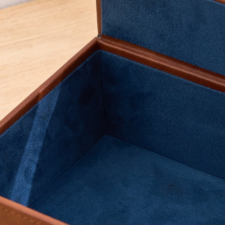 Orion Dohphy Wooden Tissue Box - 24.5x15x8cm