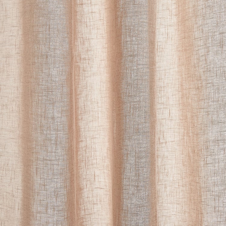 Elinor Grape Set of 2 Sheer Window Curtains