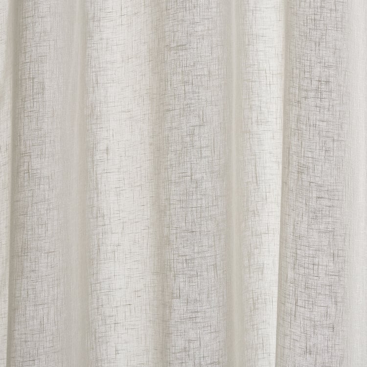 Elinor Lilac Set of 2 Sheer Window Curtains
