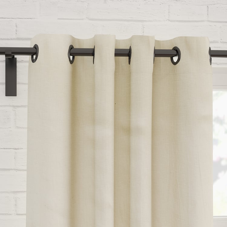 Elinor Rose Set of 2 Sheer Door Curtains - 8.8ft (270cm)